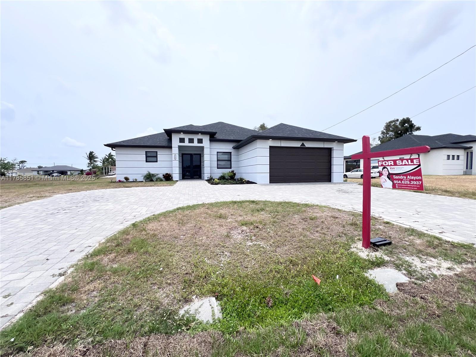 Property for Sale at 314 Chiquita Blvd N Blvd, Cape Coral, Lee County, Florida - Bedrooms: 4 
Bathrooms: 2  - $480,000