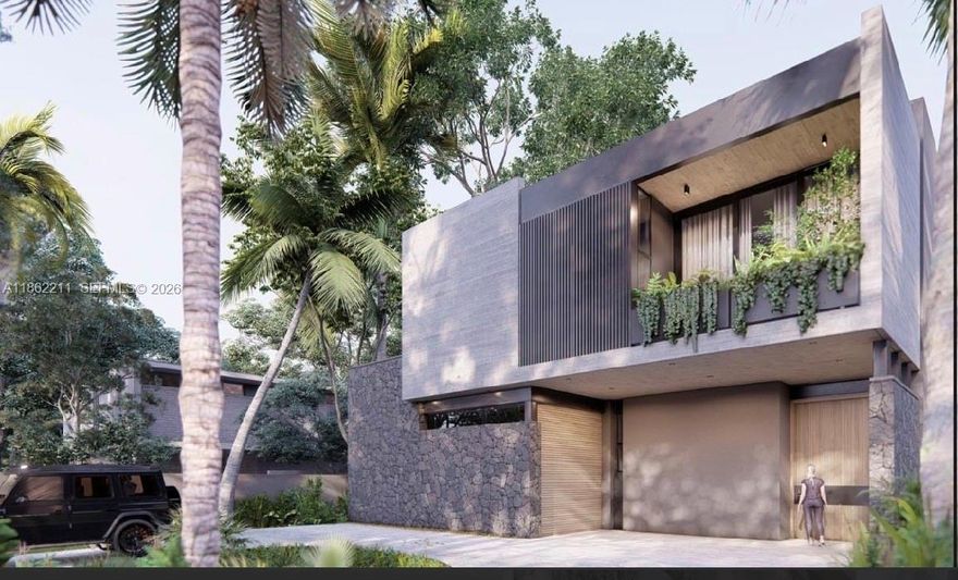 Casa KORAY – a pre-construction estate in the heart of Coconut Grove, envisioned by acclaimed Di Frenna Arquitectos and developed by Anton Fajardo. This modern masterpiece will feature 5 spacious bedrooms, 4.5 baths, a private elevator, basement level, luxury theater room, spa-style outdoor tub, cabana bath, wine cellar, and an expansive pool surrounded by serene outdoor living spaces. Designed with clean lines and zen-inspired details, this residence blends elegance and comfort in one of Miami’s most sought-after neighborhoods. Completion is projected for August 2027, offering the rare opportunity to own a truly unique architectural gem.