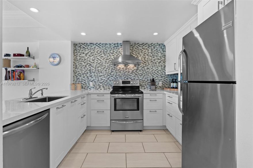 Price reduction . Great opportunity to own a  high rise condo in Miami Beach ! Enjoy panoramic Miami Beach skyline , Ocean and sunset views from this stylish 1-Bedroom, 1.5-Bathrooms residence offering 780 SF of living space + a spacious private Balcony, ideally located in the rapidly growing Normandy Island neighborhood of Miami Beach. This area is experiencing significant development with new parks, services, parking, and retail, all within walking distance to the world-famous beaches.

The unit features unobstructed skyline views with Ocean views and beautiful Sunrises thanks to its desirable EAST exposure. Interior highlights include ceramic flooring throughout, HURRICANE -IMPACT  window and sliding  doors leading to the balcony.

The fully equipped kitchen offers elegant white quartz countertops, dishwasher, electric stove, and microwave. The spacious bedroom features natural light from its window and a spa-style en-suite bathroom with a shower/tub combination and double vanity sinks. An additional half-bath provides convenience for guests.

This property is available FURNISHED or UNFURNISHED seeking a high-quality residence in a fast-growing Miami Beach neighborhood! Schedule your showing today. 

REQUEST  UNBRANDED VIDEO  is AVAILABLE .