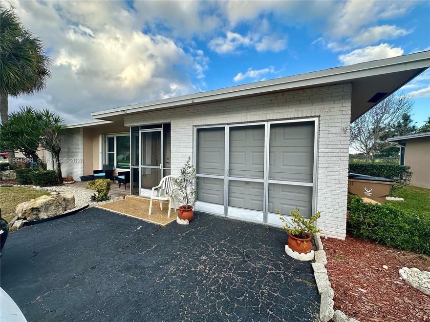 Welcome to this spacious 2 Bed 2 Bath 1 Garage single family home with IMPACT WINDOWS, located in a highly desirable Deerfield Beach neighborhood. Nestled in a peaceful community with all ages welcome LOW HOA, this property is just minutes away from Deerfield Beach's pristine coastline, premier shopping centers, top-rated restaurants, school districts and convenient access to major highways, including I-95 and the Florida Turnpike. Brand New Roof in 2022! New Water Heater 2021! New Stove 2022! Nice Large Screened in Patio with no Rear Neighbors. New Accordion Shutters on All Windows Except Patio. Don't Miss a chance to invest in this great opportunity serving you as a new primary home, rental investment or a flip! Easy to Show! Schedule a Showing Today!