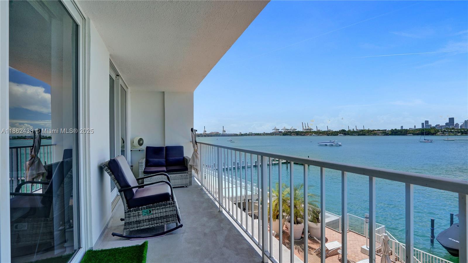 Million-Dollar Views! Enjoy breathtaking, unobstructed bay and Miami skyline views from every room of this spacious two-bedroom, two-bath residence. Featuring a desirable open floor plan, a generous primary suite, and brand-new floor-to-ceiling impact windows, this home is filled with natural light and stunning panoramas. Located in the highly sought-after West Avenue neighborhood, just moments from Lincoln Road and the beach, the recently renovated Bayview complex offers a perfect blend of serenity and sophistication. Residents enjoy a wide range of premium amenities, including a 24-hour concierge, waterfront fitness center, heated pool, boat dockage, extra storage, bicycle facilities, assigned parking, and included premium cable and internet services.