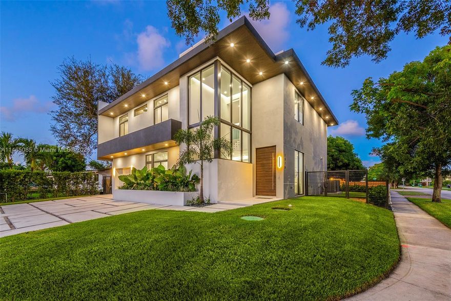 Introducing a Stunning brand-new construction nestled on a spacious corner lot.This 2 Story home boasts a total of 5 bedrooms and 4.5 baths, offering ample space for both family and guests.
The heart of this home lies in its seamless integration of indoor and outdoor living.Step inside to discover a beautifully designed living area where you’ll find a BBQ area,pool, and a covered terrace where you can relax a unwind and entertain family and guests.
This home features 2 family bedrooms, gourmet kitchen with top-of-the-line appliances(Wolf, Subzero),a covered one-car garage and an expansive driveway that can accommodate 4-6 cars.Whether you’re hosting gatherings, enjoying quiet family moments or simply savoring the serene surroundings.Don’t miss the opportunity to make this your dream home