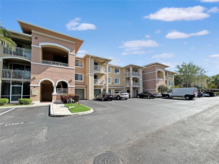 PRICE REDUCED! Picture owning a 2 bed/2 bath condo at The Villas at Emerald Dunes, perfectly positioned just west of Florida’s Turnpike and 20 minutes from Downtown WPB. This stunning property features two master suites with walk-in closets, a gourmet kitchen with granite countertops and stainless steel appliances, and a convenient full-size laundry room. Enjoy a private balcony, hurricane impact windows, and two parking spots (one covered).With recent roof upgrades and no pending special assessments, this meticulously maintained community offers resort-style amenities: two pools, tennis courts, and a luxurious clubhouse with a fitness center. Currently rented until August 2025, this condo ensures immediate rental income. Water, sewer, cable, and trash included with no rental restrictions.