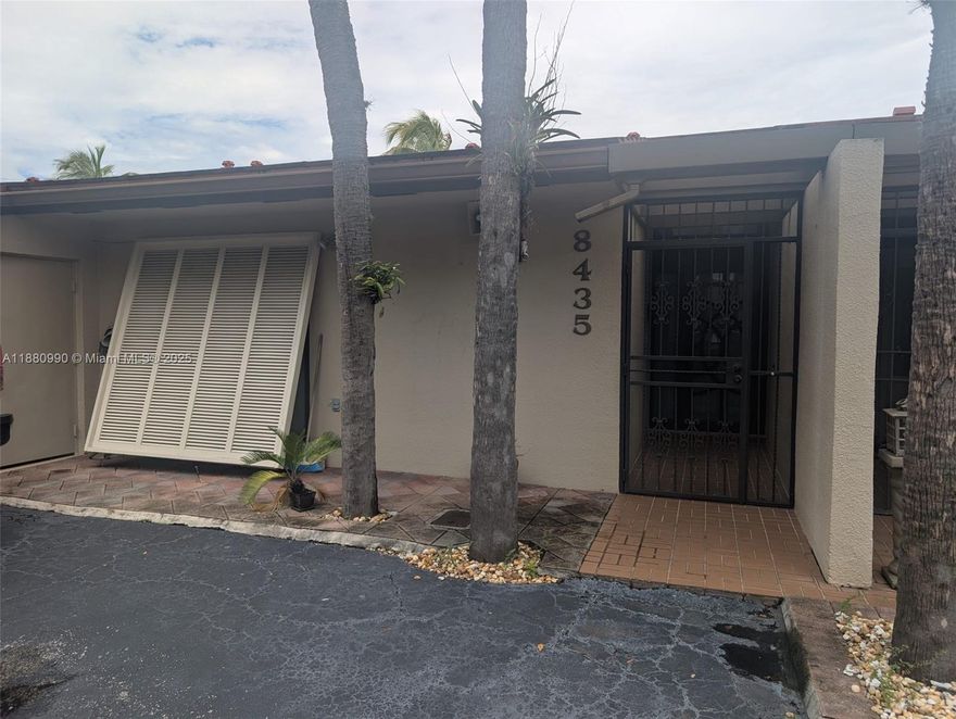 WATERFRONT ONE STORY TOWNHOUSE IN A GATED COMMUNITY with A-rated schools. Renovated 3 bedroom 2 bathroom in the heart of Miami Lakes. New impact glass front door and accordion hurricane shutters on all sliding glass doors for protection. Features include an Updated kitchen with granite counter tops and stainless steel appliances. Renovated bathrooms with new vanities. Ample parking which can accommodate up to 3 cars. The residence is tiled throughout. Outside you will find a large screened covered patio perfect for entertaining family and guests. Located in top rated MAGNET- SCHOOL zone for middle school and high school.