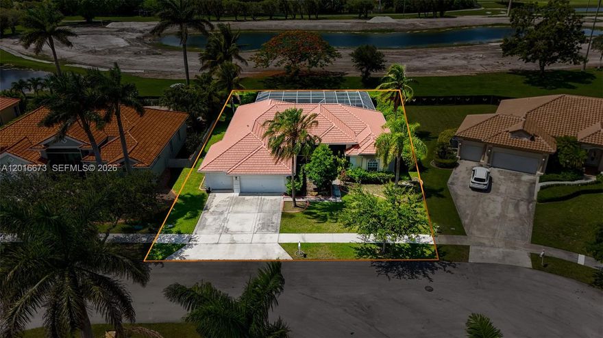 Welcome to this beautifully maintained 4-bedroom, 3-bath single-family home located in the gated community of Fairways at Keys Gate community. Sitting on an oversized 11,000 sq ft lot with direct golf course views, this move-in-ready home features an open floor plan with spacious living areas, a screened-in patio, gym, and a private heated pool with spa—perfect for entertaining. Additional highlights include a 3-car garage, upgraded finishes, and a bright kitchen ideal for family living. Enjoy resort-style living in a secure, HOA-managed neighborhood just minutes from major highways, shopping, and dining.