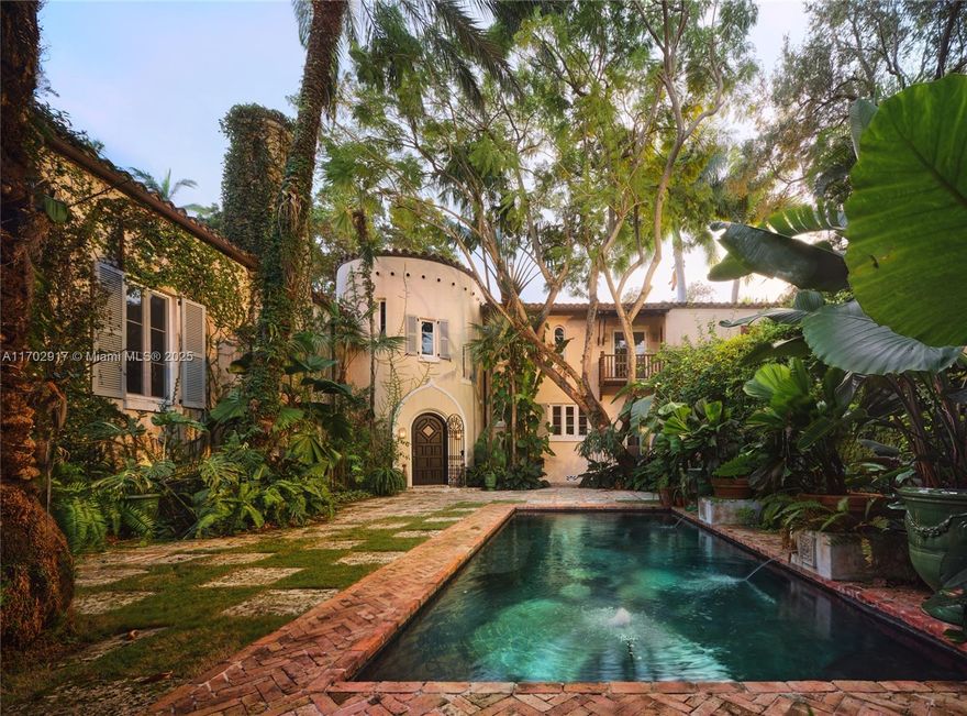 One of Miami's Most Significant Homes. Experience the magic of "Villa Serenita" located inside the private Coconut Grove enclave of The Moorings. Nestled on 29K SF Point lot with sweeping bay views, the elegance of “Villa Serenita” delivers in every aspect. Originally designed by DeGarmo in 1929, restored by Portuondo-Perotti & re-envisioned by AD100 Bunny Williams in 2023, the home stands unrivaled as a testament to Miami's architectural heritage. Perfect for hosting lavish gatherings & unforgettable evenings, the lush grounds completed by SMI Landscape Architects set the stage overlooking the sparkling waters of Biscayne Bay. Highlighted in films & national publications over the years. Separate Guest house. Private Marina. Welcome to Timeless Splendor of 3467 North Moorings Way.