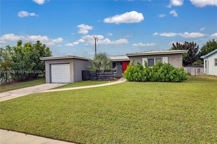 Amazing spacious Single Family home offers a blend of luxury and comfort that is truly exceptional. Boasting 3 bedrooms, 2 bathrooms and 1 car garage, modern kitchen with SS appliances and quartz counter top. 
New Metal Roof Installed in 2025 and Impact windows and doors throughout to ensure comfort and safety.
Florida room leading to pool, master bath has walk in shower and bathtub/shower in main bathroom, great backyard for summer fun and family gatherings.
This home is conveniently located just minutes from major roadways, shopping, dining and more. NO HOA!!!