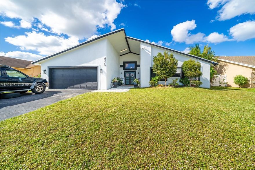 Elegant and spacious 3-bedroom, 2-bath residence offering 2,186 sq ft of refined living on a 7,500 sq ft lot. with impact window Designed for both upscale family living and smart investment, this home features a seamless open layout, abundant natural light, and expansive outdoor space with room for a pool or custom entertaining area. No HOA, allowing true ownership freedom and excellent rental potential. Ideally located near top schools, shopping, dining, and major highways. All offers must include a pre-approval letter with DU.