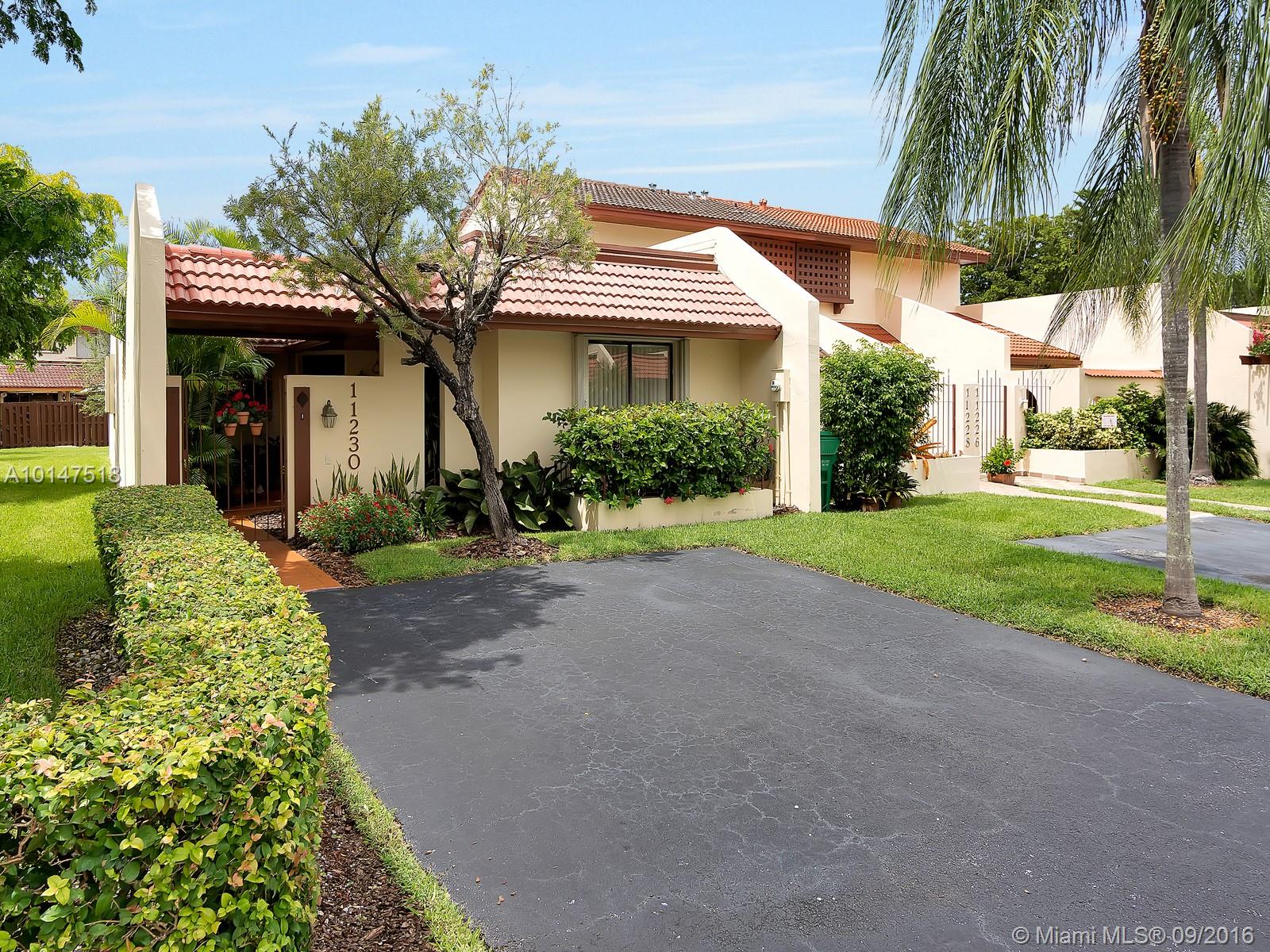 Welcome Home to your very own retreat! This 2/2 Townhome is a true Gem where the minute you walk in you will feel the Zen! This private Oasis features fully updated bathrooms and kitchen, private patio to enjoy your BBQ's, vaulted ceilings with 2 skylights, indoor washer/dryer, New Roof w-Warranty, shutters throughout, Low HOA and a Den that can be used as an office or 3rd bedroom. Best of all its located in the desirable community of TownGate. This corner unit is the only unit available.
