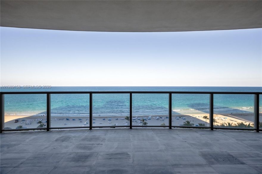 Exceptional Oceanfront Residence at St. Regis Bal Harbour. Experience one of the most privileged positions in Bal Harbour. This extraordinary 2,721-square foot oceanfront residence is ideally located at the point of the tower at St. Regis Bal Harbour, where the building meets the Atlantic, offering a truly rare vantage point with breathtaking, unobstructed views of the ocean from every principal room. Designed to capture light, horizon, and sea from every angle, all living spaces open directly to an expansive 1,300 square foot balcony, creating a seamless indoor–outdoor lifestyle and delivering spectacular panoramic water views throughout the residence. From sunrise over the Atlantic to the calming rhythm of the waves, the setting is nothing short of mesmerizing. The apartment is being offered in original condition / developer ready, providing a unique opportunity for a discerning buyer to design and customize a dream residence within one of the most prestigious oceanfront addresses in South Florida. A blank canvas for a world-class interior vision. Perfectly positioned directly across from the renowned Bal Harbour Shops and just moments from houses of worship, fine dining, and luxury boutiques, this residence combines ultimate privacy, unmatched location, and iconic St. Regis living. A rare offering for those seeking to create a truly bespoke oceanfront home in one of Miami’s most prestigious addresses.