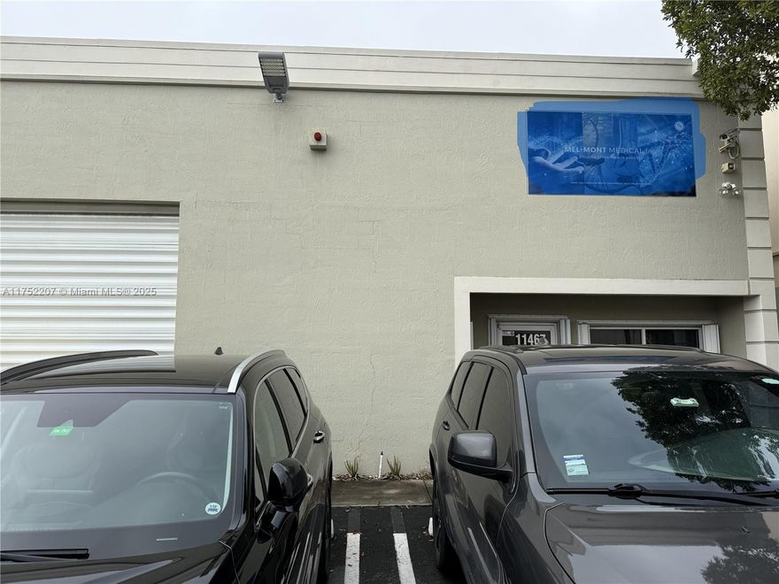 Prime Light Industrial Warehouse in Doral! Tenant Occupied, Lease expires July 31, 2026. Current rent: $4,800/month + applicable taxes.
Fantastic opportunity to own a versatile commercial property in Doral’s thriving business district! This well-maintained unit features three private offices, one bathroom, a kitchenette, and a spacious warehouse with a street-level dock for easy loading and unloading. Perfect for light industrial, storage, distribution, or office use, this property offers convenience, functionality, and a prime location with easy access to major highways and business hubs.