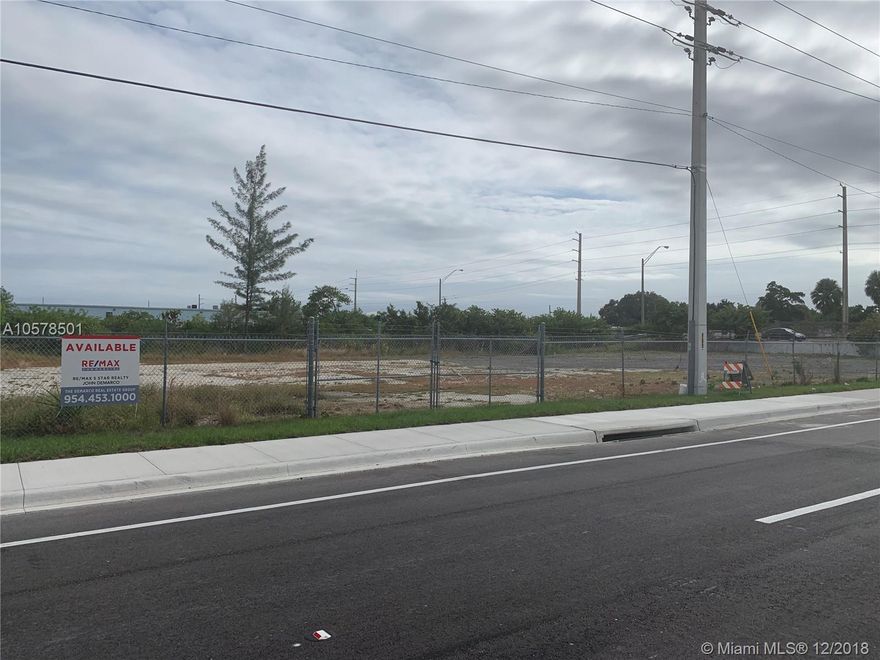 Once in a lifetime opportunity to acquire 2.43 acres located in East Dania Beach Florida. A+++ location adjacent to the new 800mil Dania Pointe Project with over 1mil square feet of retail, restaurants, and class A offices. This property is currently zoned IROM, which permits Marina's, retail, medical office, restaurant, and several other uses.  All water rights are owned and will be conveyed in this transaction. Property sits on a large canal with ocean access. This property is perfect a luxury waterfront restaurant with a top level of luxury office.