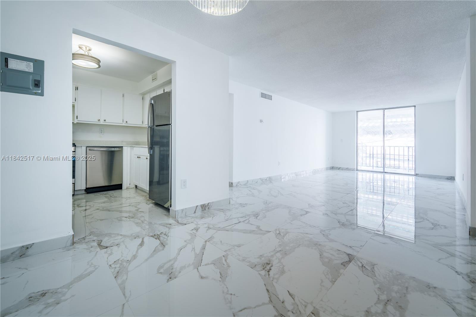 Large 1 bedroom 1 bath with open kitchen and tile floor throughout. Unit has brand new central A/C, tons of closet space, open balcony and renovated bathroom. Unit comes with TWO parking spaces. Live in the heart of south beach across from the beach close to shops, restaurants, gyms and all that the beach has to offer.