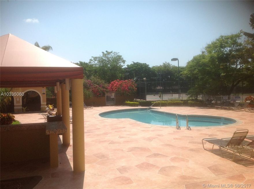 Very nice unit in the heart at Kendall. great amenities. very quiet community. available in September 02, 2016. Tenant occupied until them. Ready to move in.....See it !!!! Rent It !!!!