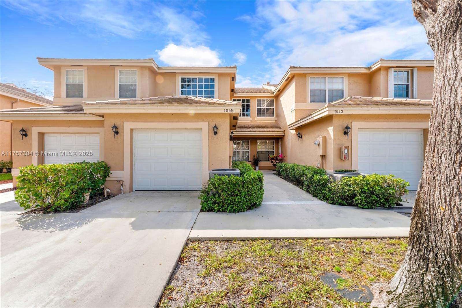 Investor Special! A rare opportunity to own a 3-bedroom, 2.5-bathroom, 1624 sq. ft. townhome in the highly sought-after Cobblestone community of Coral Springs. Nestled in a family-friendly neighborhood with top-rated schools, this property offers unbeatable convenience — just steps from places of worship, grocery stores, schools, malls, and restaurants. While the home sustained fire damage upstairs, it presents a prime investment opportunity for those looking to renovate, build equity, or flip for profit. The home boasts a spacious open-concept layout with serene park views from the private patio. Located in a gated community with a pool, clubhouse, and well-maintained amenities, the $509/month HOA fee covers pool access, security, exterior maintenance, insurance, lawn care, and parking.