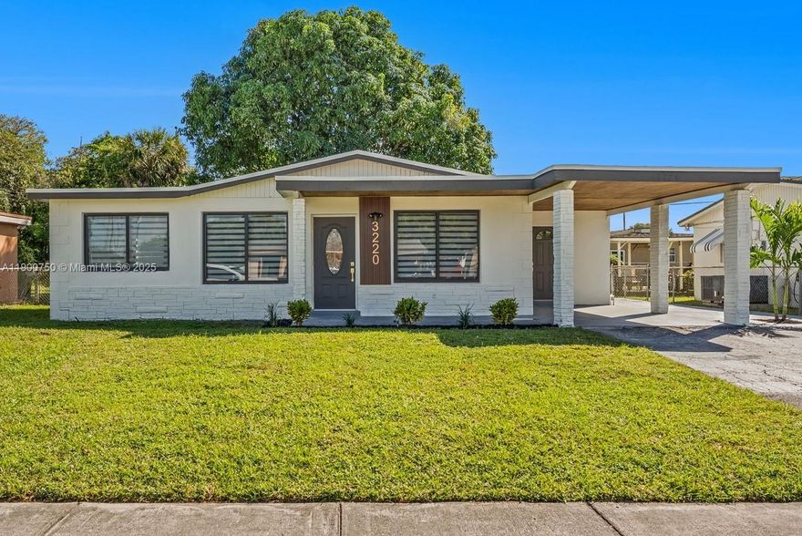 Beautiful residence with impact windows throughout offering peace of mind and energy efficiency. The property features a bright open layout with a spacious kitchen, quartz-style countertops, elegant cabinetry, and coordinated lighting that creates a warm, modern atmosphere.

Neutral large-format flooring flows through every room, enhancing the home’s clean design and natural light. Each bathroom presents a refined finish with premium fixtures, designer vanities, and well-appointed tile details.

The exterior includes a covered parking area, manicured lawn, and tasteful accents that highlight the home’s curb appeal. Convenient location close to major routes, shopping, and parks.

A perfect blend of comfort, design, and functionality ready for immediate enjoyment.