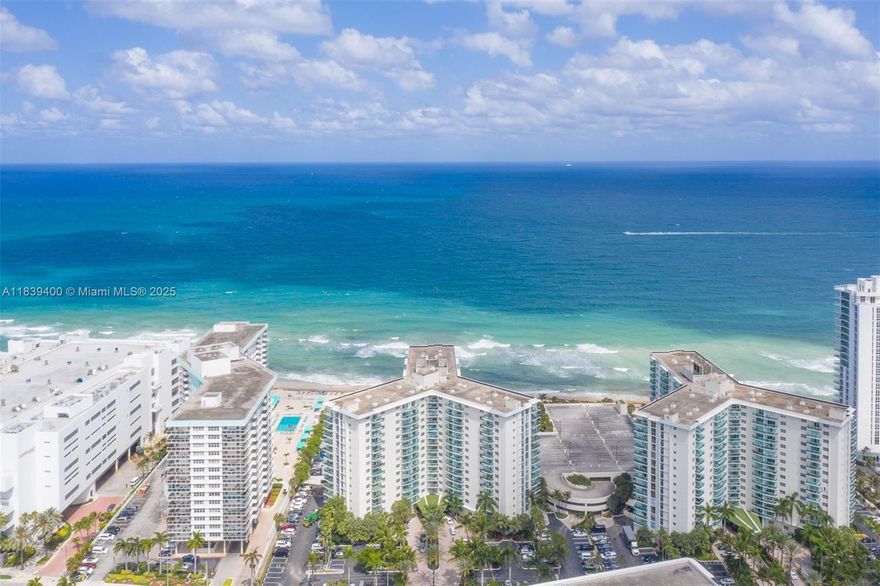 Fully furnished Ocean View 1 Bedroom 1 1/2 Bath.  Investors Dream! Daily rental allowed immediately, currently on the Airbnb Platform.  Maintenance includes WIFi, Basic Cable, Gym, 2 pools, restaurant, mini grocery store, business center, 24 hour security and front desk.    
NO RENTAL RESTRICTIONS!