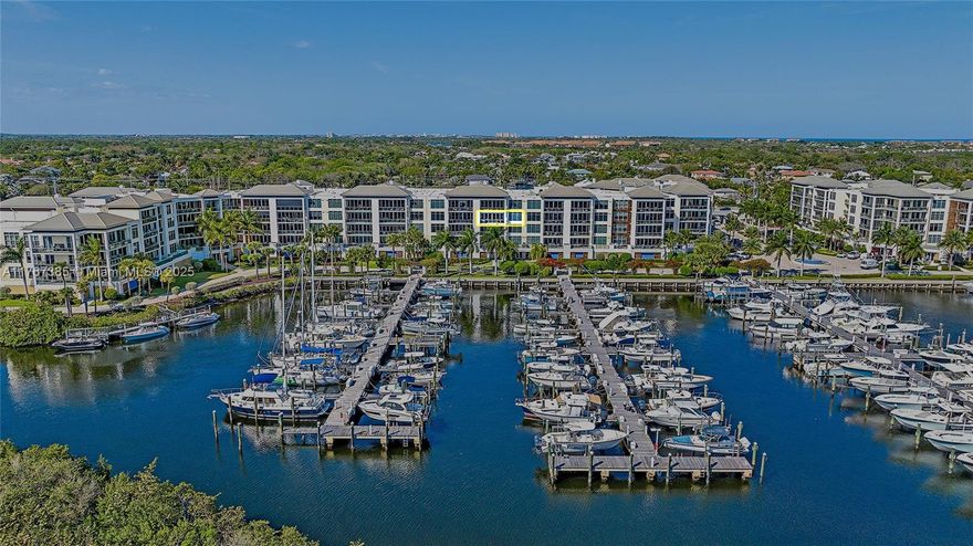 Direct marina views rarely available! Enjoy relaxing sunrises & sunsets with marina views just moments from the Intracoastal & blue water beaches of Juno Beach. Coupled with the state-of-the-art concierge services you'll understand the allure of the Azure. Relish in this elegantly furnished home (some exclusions). Step from your privately keyed elevator to an open floor plan with plenty of natural light. Custom built-in family room feature wall, & an office that can double as a 3rd bedroom. 24/7 manned gate, full-service hurricane safe marina with dockage, fitness center, heated pool/spa, lockers & sauna, private climate-controlled wine room, business center, club/card room, putting green & golf simulator, & indoor parking protects the finest of automobiles with 2 assigned parking spaces.