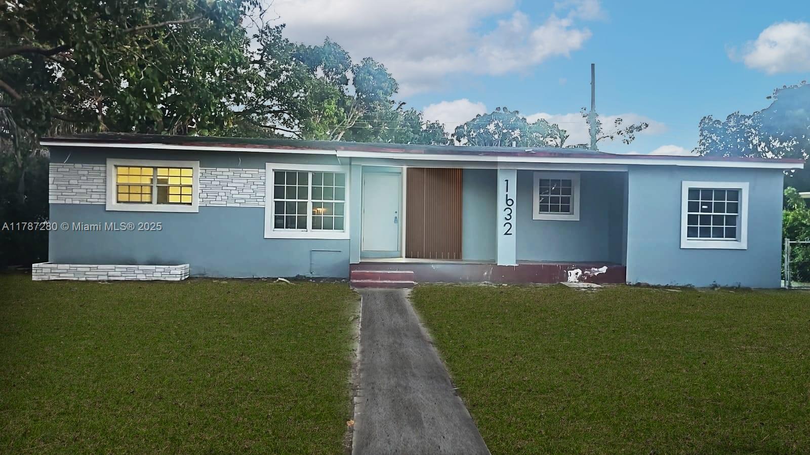 Property for Sale at 1632 Ne 159th St, North Miami Beach, Miami-Dade County, Florida - Bedrooms: 4 
Bathrooms: 3  - $549,999