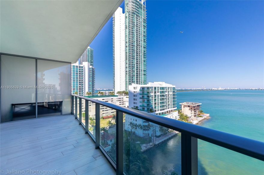 BEST PRICE FOR THIS MODEL UNIT!
Experience elevated living in the heart of Edgewater. This stunning 2-bedroom, 2-bath residence features a sleek open layout and floor-to-ceiling windows framing unobstructed, breathtaking ocean and bay views. A private elevator opens to a spacious foyer, leading to a generous walk-in closet, spa-style bathrooms, and premium appliances. A rare find in city living—this unit includes two dedicated parking spaces, offering exceptional value and convenience. Icon Bay delivers resort-style amenities such as a bayfront pool, tennis courts, and a private movie theater. Perfectly located just a short walk from the Design District, with easy access to I-95, parks, shops, and top-rated dining. This is waterfront luxury at its finest.