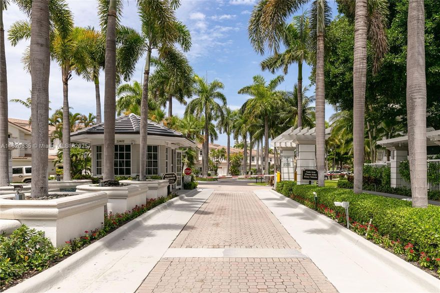 Significant Price Adjustment. Experience elevated living at Atlantic II at The Point. This beautifully renovated 2 Bed/2.5 Bath Lower Penthouse in a gated Aventura enclave offers elegant porcelain floors, maple wood in the primary suite, custom walk-in closet, spa-style bath. The gourmet kitchen features new appliances, induction cooktop, a breakfast nook overlooking the marina. A welcoming foyer opens to spacious living/dining areas with panoramic views from three balconies. A flex space, ideal as an office or den, adds versatility (not on tax roll). High ceilings, hurricane shutters, fresh paint complete the space. Building includes renovated lobby, updated balconies, valet, 2 parking spaces, spa, fitness, pools, tennis. Sellers offering a credit equal to 6 months of HOA fees at closing.