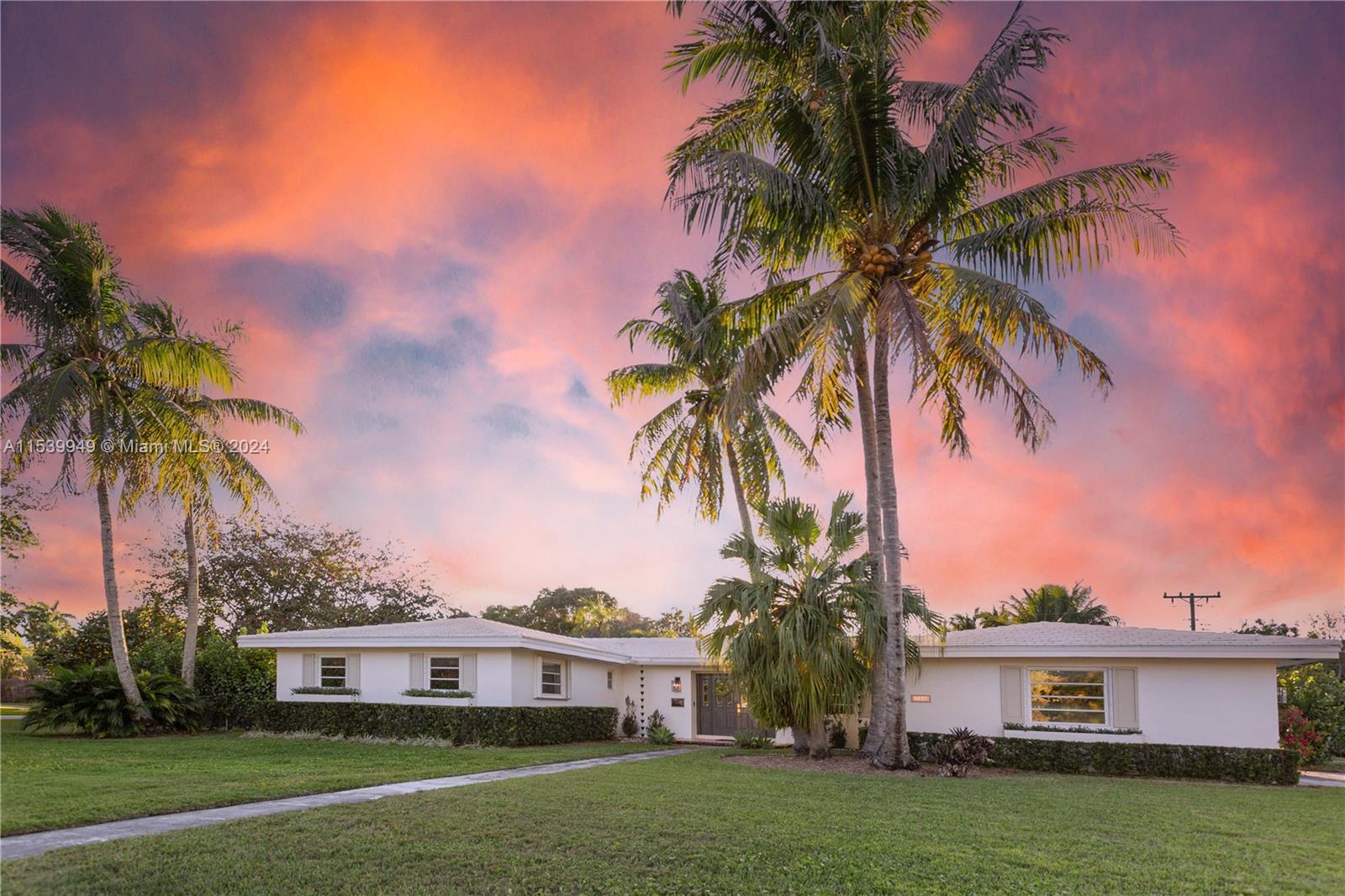 Tranquil and Relaxing 4-Bedroom, 2-Bath Palmetto Bay home on a builders half acre corner lot. Spectacular porcelain floors and updated kitchen. Low-e impact win/doors and huge screened in patio with fully covered areas on each side of the house. New roof in 2017, new septic, and AC. Large yard and a great shed. Great natural light.  This is a great home you won’t want to miss!