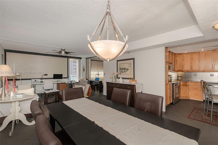 Attn: This stunning convertible 2-bedroom, 2-bathroom condo with 1,087 sq. ft. of living space is located in Winston Towers 200, right in the heart of Sunny Isles Beach, just steps from the ocean! Enjoy breathtaking city and ocean views from this beautifully designed unit, featuring a desirable split-bedroom floor plan, a spacious kitchen with wooden cabinets and stainless steel appliances, and a generously sized master bedroom with a walk-in closet. Plus, it comes with two assigned covered parking spaces. The building offers an array of amenities, including a pool, gym, game room, meeting room, library, extra storage, and 24/7 lobby attendance. Conveniently located within walking distance to the beach, shops, restaurants, parks, playgrounds, and an A-rated K-8 school. Easy to Show.