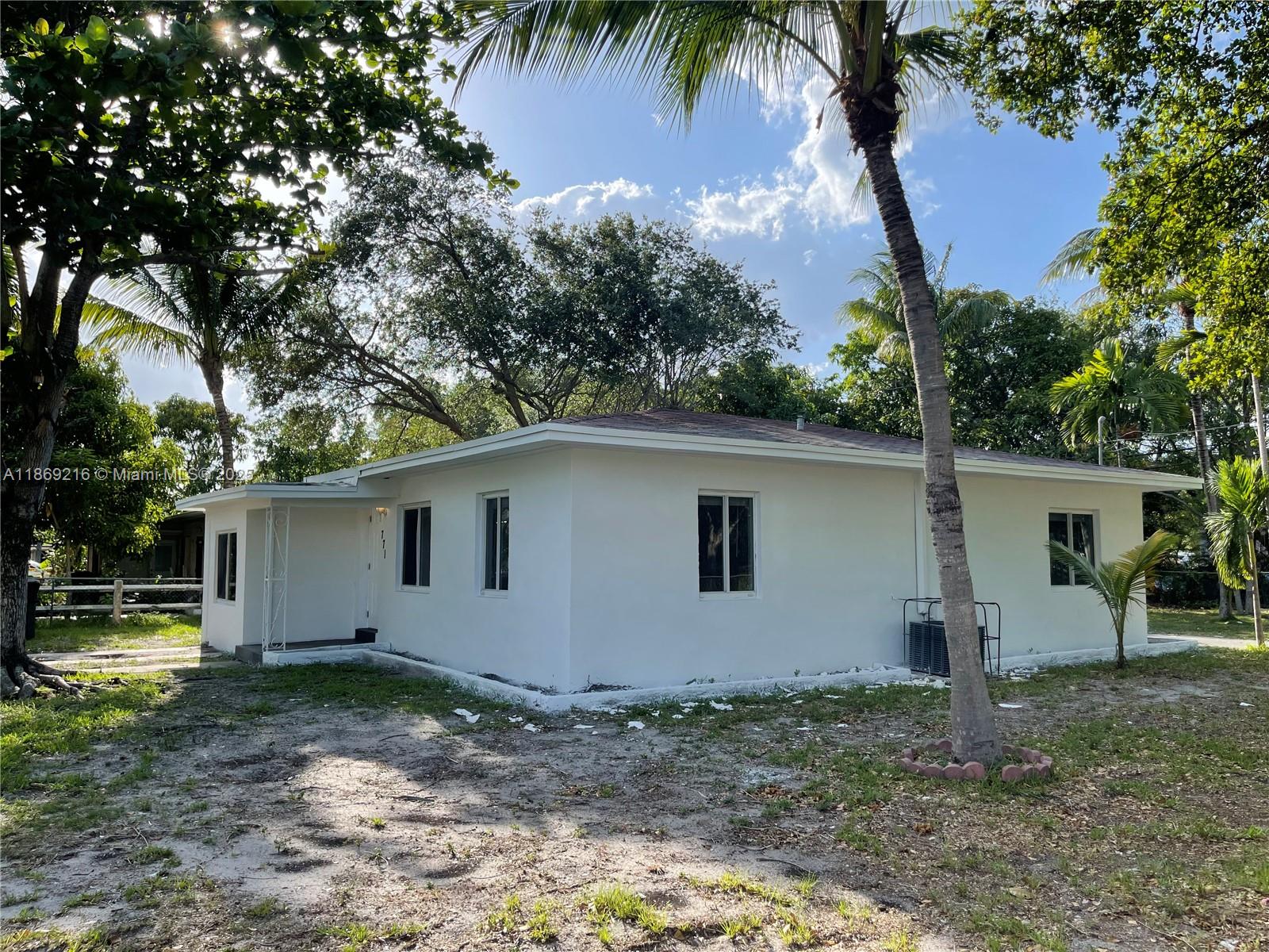 DO NOT MISSED THIS VERY NICE HOME RENOVATED IN A FRIENDLY FAMILY NEIGHBORHOOD,GREAT RENTAL IN NORTH MIAMI ACROSS THE MIDDLE & HIGH SCHOOL, I95!! PROPERTY CORNER 3 BEDROOMS WITH 1 BATH , PARQUET FLOOR, UPDATE KITCHEN WITH STAINLESS APPLIANCES AND IMPACT WINDOWS WITH BLINDS CENTRAL A/C & ELECTRICAL TITAN ,CORNER 9,084 S/FT LOT WITH NICE TREES MANGOES AND AVOCADOS ! ALL FENCED IS ALL AROUND THE PROPERTY FOR PRIVACY.