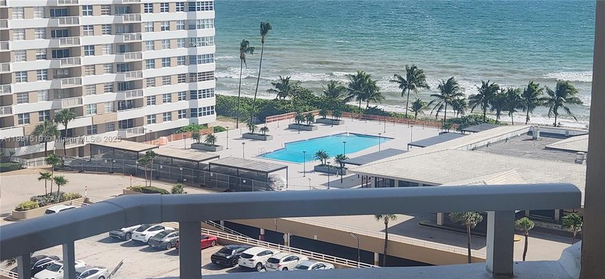 STEPS to the beach in a GORGEOUS Modern TOTALLY RENOVATED unit in a RESORT style condo with AMAZING unobstructed WATER views of ocean,skyline & bayside.Big Balcony,Porcelain floors,Quartz counter top,GE appliances,WALL OVEN,NO popcorn ceiling,walkin closet,IMPACT windows,4 bldg complex on Ocean Drive,MiNI MART in Lower Lobby Beach service,2 heated pools,2 lighted tennis & pickleball courts,putting golf,golf swing net,billiards,ping pong,card rooms,gyms,courtesy bus,BBQ grill,sun deck,shuffleboard,2 restaurants,marina to relax at,24hour security,social events,Free WIFI,AC electric/hot & cold water/high speed basic cable included in Maintenance.Easy drive to SOBE/ FT.laud.Near casinos,racetrack,malls,house of worship,banks,hospitals,parks,supermarkets.In HOUSE MAINTENANCE services.Make Offer