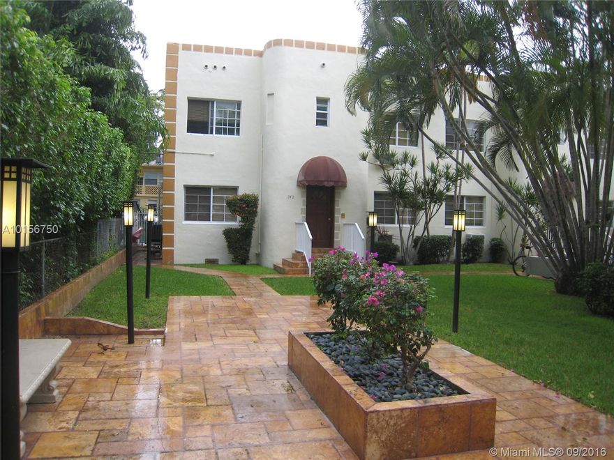 MEDITERRANEAN STYLE BUILDING. MARBLE FLOORS. MARBLE BATH. CENTRAL AIR. NICE VIEWS OF TROPICAL LANDSCAPE. BEAUTIFUL COUTYARD. ON-SITE LAUNDRY. ON-SITE MAINT. QUIET NEIGHBORHOOD. NO ASSOCIATION / RAPID APPROVAL... NO DOGS ALLOWED ( CATS ONLY )...