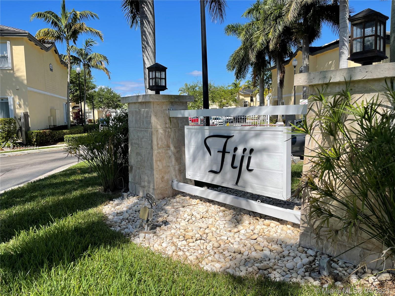 BACK ON THE MARKET! THIS TWO STORY TOWN HOME CONSIST OF 3 BEDROOMS / 3 BATHROOMS, WITH 1,365 OF LIVING AREA, BUILD IN 2010. FIJI HAS A RESORT STYLE SWIMMING POOL, SPLASH PAD, CLUB-HOUSE, STATE OF THE ART GYMNASIUM, MEN'S AND WOMEN'S SHOWERS, LOCKER ROOM, AND HOT TUB. COMMUNITY IS NEAR BAPTIST HOSPITAL, HOMESTEAD AIR-FORCE BASE, MAJOR RETAILS, AND MINUTES AWAY FROM THE FLORIDA TURNPIKE. *** 24 HOUR NOTICE FOR SHOWING ***