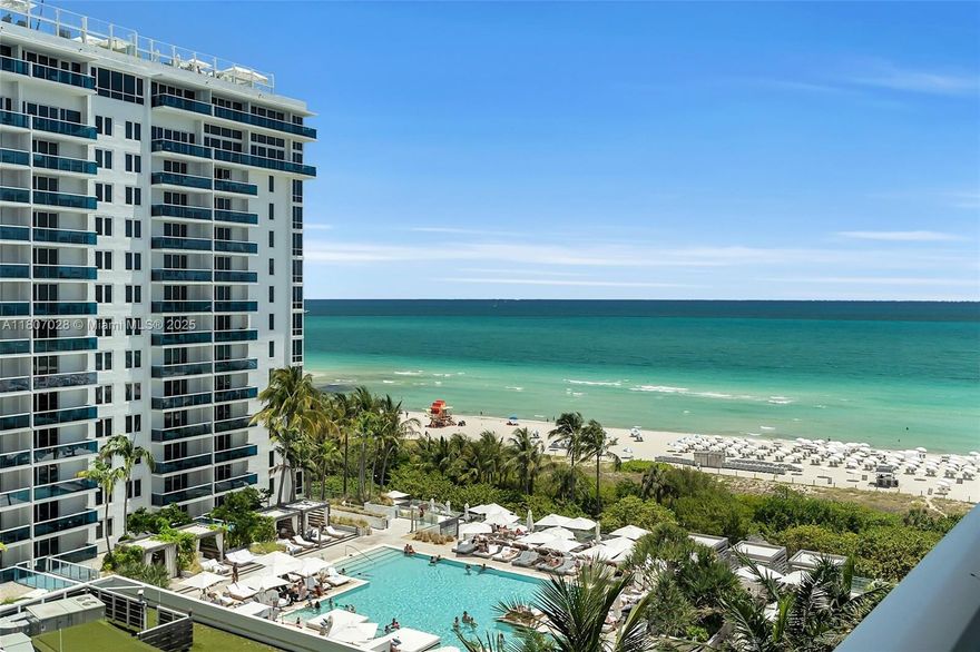 Beautifully renovated 1 Bed + Den at the iconic Roney Palace in South Beach, perfectly positioned between the 1 Hotel and the ocean. Open kitchen with sleek finishes, updated 2 full bathrooms, impact windows, and a private balcony overlooking the ocean and pool area. Enjoy 5-star amenities including multiple pools, restaurants, direct beach access, and shared services with the 1 Hotel. Prime location steps from everything South Beach has to offer. Short-term rentals allowed (30-day min, 12 times/year), making it a fantastic investment or vacation home. Enjoy 5-star amenities including multiple pools, restaurants, direct beach access, and shared services with the 1 Hotel. Prime location steps from everything South Beach has to offer.
