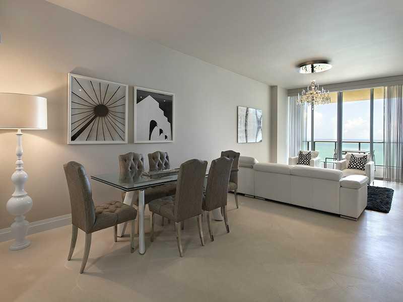 A stunning "lower penthouse" residence at the St. Regis Bal Harbour Resort. This sprawling apartment has generous ocean views from all rooms, and comes fully furnished as pictured. Enjoy resort amenities, but privacy enjoyed by residential owners. Unit has private elevator foyer, washer and dryer, a full kitchen and luxurious bathrooms. Includes parking for owners and guests. May be rented while not in use, or simply enjoy your new home year round. It's Miami's best address. SqFt is approximate.