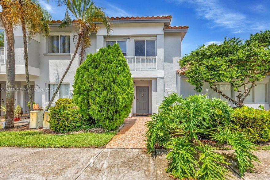 Lakefront living at its best! This 3 bedroom, 2.5 bath townhome in the sought-after Malibu Bay community offers the ideal combination of space, convenience & modern living. Nestled in a secure, gated neighborhood with access to a sparkling pool, gym & tennis courts, it’s an absolute buyer’s dream. Enjoy a gorgeous direct view of the water that enhances the home’s serene setting. The main floor features tile throughout, a welcoming living area & separate dining space. Upstairs, all bedrooms feature wood laminate floors. Freshly painted on the exterior & topped with a brand-new roof (2025), this residence is ready for its new owners. Conveniently located near shops, restaurants & major highways. Perfect for first-time homeowners ready to stop renting & start building equity.