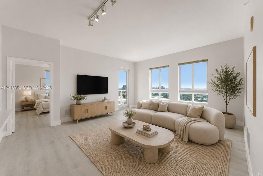 Welcome to luxury living in the heart of Kendall! This beautifully updated 2 bedroom & 2 bath residence at Downtown Dadeland offers the perfect blend of comfort, style, and convenience. Ideally located near top dining, shopping, entertainment, and major highways, this prime location places you just minutes from everything Miami has to offer. We invite you to step inside to discover brand new flooring throughout, a fresh modern coat of paint, and a recently remodeled kitchen designed with both functionality and elegance in mind. Enjoy breathtaking scenic views from your private space, creating the perfect backdrop for relaxing mornings or relaxing evenings at home. This move in ready condo offers spacious living, modern upgrades and an unbeatable location. Whether you’re searching for your next home or a great investment opportunity, this residence is a must see!
