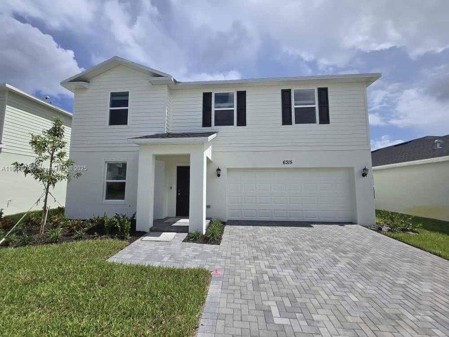 Welcome to your dream home in the heart of Brystol at Wylder, where modern comfort meets Florida charm. This brand-new 2-story Lennar home, built in 2025, offers 5 bedrooms, 3 bathrooms, and approximately 2,451 sq ft of thoughtfully designed living space.
The open first floor includes a kitchen, dining area and family room, plus a flexible bedroom or office downstairs. Upstairs you’ll find a loft and luxurious owner’s suite with en-suite bath and walk-in closet. 
Brystol at Wylder community with amenities, and just minutes from I-95, this home combines style and convenience.