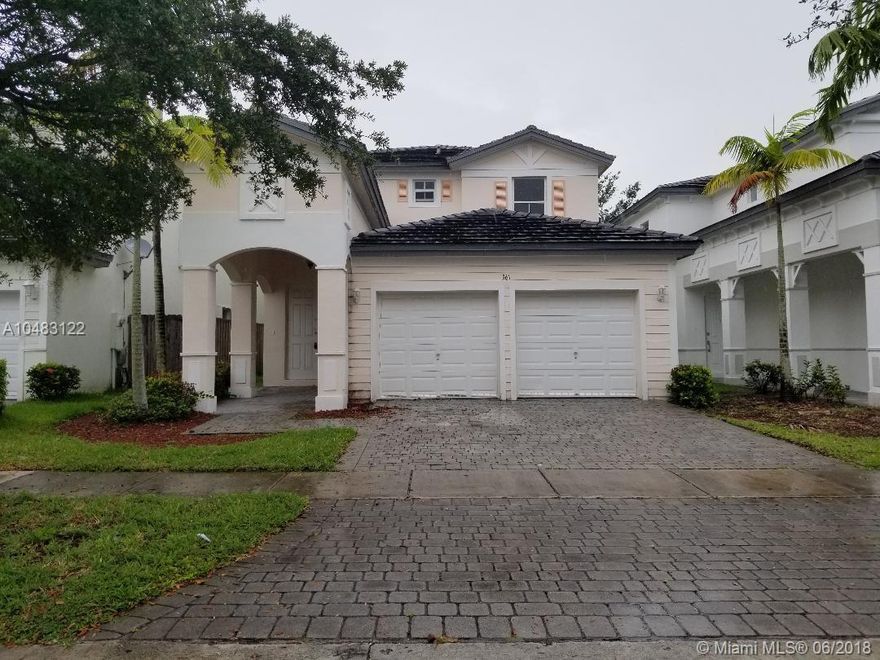 Beautiful and complete remodeled house, everything inside the house is brand new: floors, bathroom, kitchen, appliances. Property is a 4 bedrooms and 2.5 bathrooms single family home. Porcelain in the first floor and wood in second floor. This property features spacious living areas, large master suite with walk-in closet. Kitchen is very spacious with breakfast area and granite counter top. Located across the street from New Homestead Hospital.