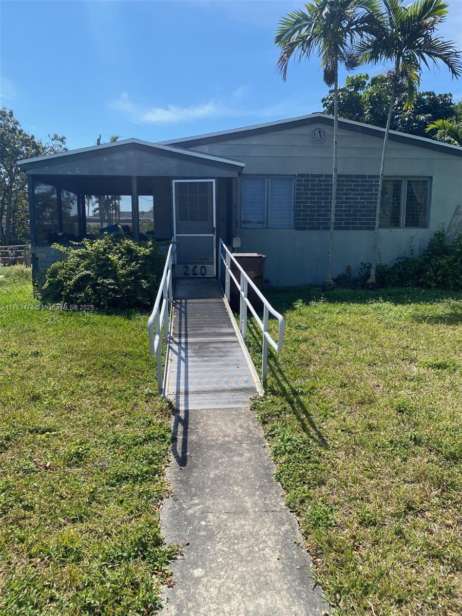 240 E 59th St, Hialeah, Miami-Dade County, Florida - 3 Bedrooms  
2 Bathrooms - 