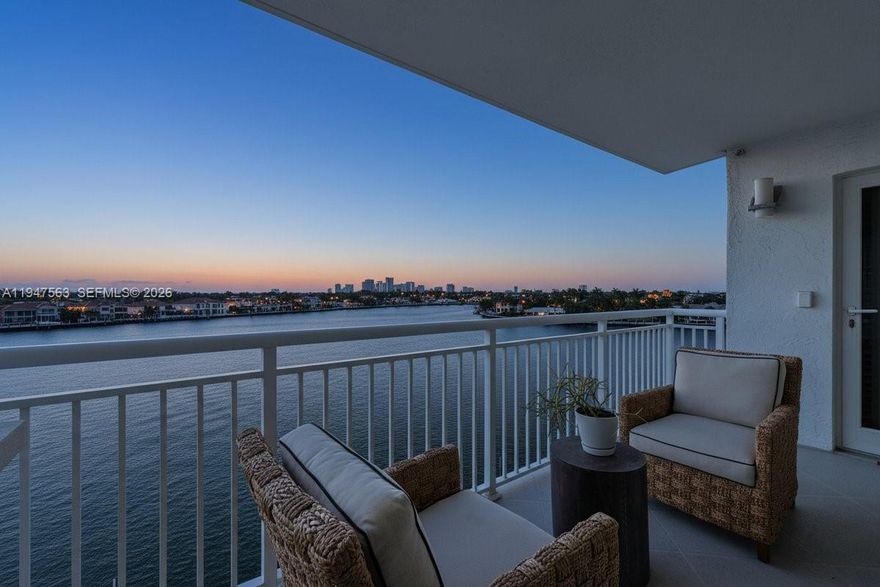 Sunset skies, open water, and the Fort Lauderdale skyline frame this western-exposure residence at Bayshore Towers! The balcony becomes a front-row seat to the Intracoastal, paired with a beautifully maintained home and a boutique building known for its care, comfort, and calm. Just a short walk to the beach and minutes from top dining and entertainment. The views are expansive, the setting is serene, and the feeling is immediate—you’ll want to experience this one in person!