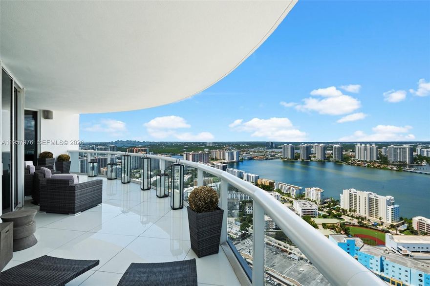 Experience elevated coastal living in this spectacular high-floor oceanfront residence in the heart of Sunny Isles Beach. Offering 3,080 square feet, this expansive 3-bed / 3.5-bath + den delivers breathtaking panoramic views of the Atlantic Ocean, Intracoastal Waterway, and city skyline from an oversized private balcony.
Designed for both comfort and sophistication, this residence features a split-bedroom floor plan with a private primary suite on one side and two additional bedrooms on the other—ideal for family living, guests. Additonal den/ media / office.
Bright, open living/dining areas are framed by floor-to-ceiling glass, flooding the home with natural light and showcasing endless water views. The spacious kitchen and living spaces flow seamlessly to the balcony, creating perfect indoor-outdoor experience.
Residents enjoy direct private beach access and resort-style amenities, including a beautiful pool and fully equipped fitness center. This well-established luxury building was built on 2004 and offers the ideal blend of modern comfort and long-term value.
Minutes from world-class dining, shopping, and entertainment, this exceptional property is your chance to own a large-format oceanfront condo in Sunny Isles Beach.
Whether as a primary residence, seasonal retreat, or luxury investment, this home delivers unmatched views, space, and beachfront living.
Easy to show, owner motivated, seller financing possible.