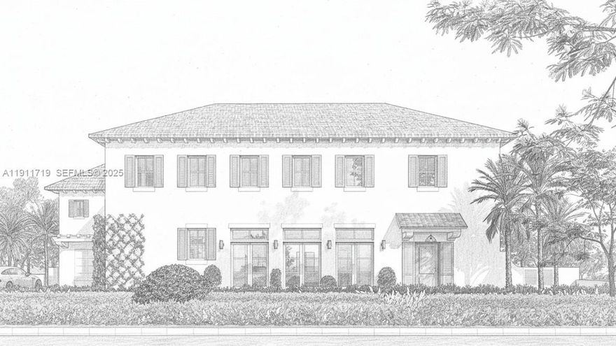 Prime Golden Triangle Lot for Sale. Located in prestigious Coral Gables, this exceptional 12,508 SF lot offers 100 feet of frontage along picturesque Tendilla Avenue. Fully-approved architectural plans by renowned architect Jorge Hernandez are included, allowing a seamless start to building your custom luxury 5,708 SF residence. With City of Coral Gables approval already secured, this parcel presents a rare opportunity to begin construction without delay. Surrounded by elegant homes and tree-lined streets, the location is unmatched—just moments from the Biltmore Hotel and Golf Course, the Riviera Country Club, Downtown Coral Gables, and the University of Miami. A premier offering for discerning buyers seeking location, vision, and potential.