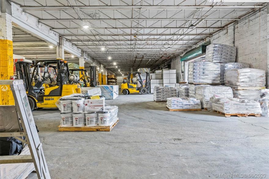 Street Level with Truck Wells, 5+ Executive Offices, Showroom, Conference Room, 2 Filing and IT rooms, 3 Bathrooms, Heavy Power, Warehouse Dispatcher Offices, Yard Space, and more. Miami central location minutes to Miami Int'l Airport and walking distance to The Leah Art District zoning which offers local artists with live / work affordable spaces and promotes art and culture within the City of Hialeah. Thrillist named The Leah Arts District one of the next big neighborhoods in the U.S. What an honor!