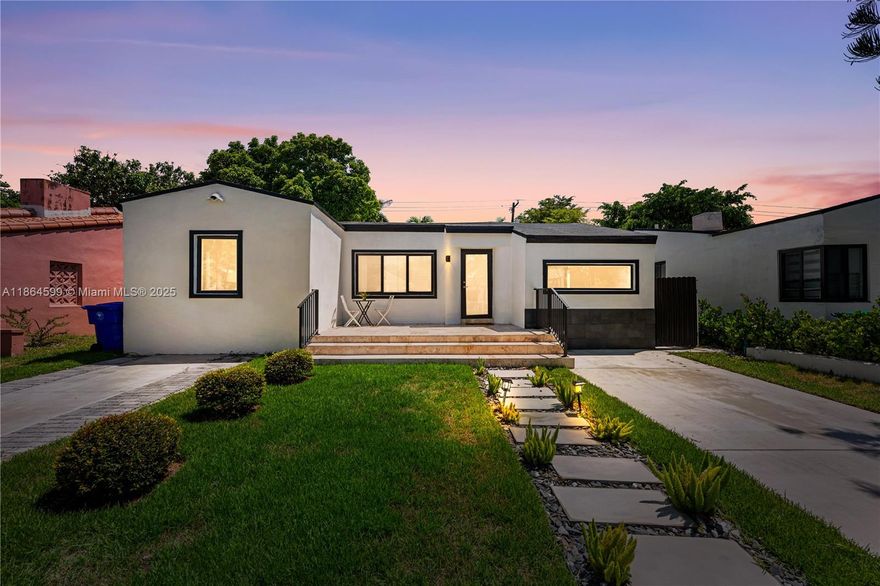 Located in Shenandoah, one of the most desirable neighborhoods in South Florida.   This home features 4 bedrooms and 3 bathrooms.  The property was fully renovated WITH PERMITS and no expense spared. Porcelain floors and designers finishes throughout.  The backyard features a pool and plenty of room for your grill and other outdoor living requirements.  Situated just minutes from Coconut Grove, Coral gables, Downtown Brickell and Wynwood.  Live in the heart of the city! <<<<<<<<TEXT LISTING AGENTS FOR SHOWINGS>>>>>>>