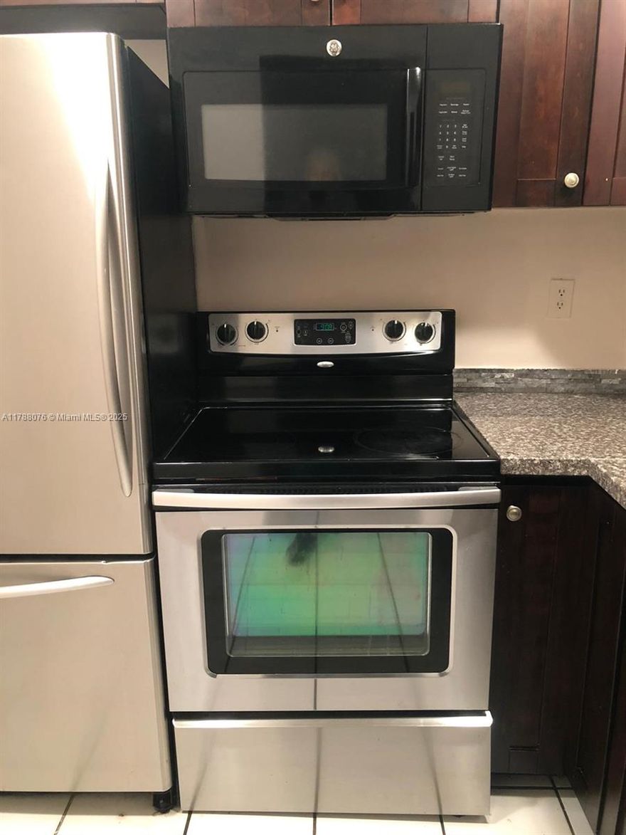 Spacious 2 bed, 2 bath unit in gated community. Located on the first floor. Tile floors, stainless steel appliances, granite counter tops, upgraded bathrooms. Great location, enjoy many amenities, laundry facilities on every floor, management on-site, pool, tennis court, fitness room, 24/7 security guard at gate. Pets up to 40 lbs allowed. 1 assigned parking space, additional parking can be rented + guest parking. Unit is rented $1925 monthly until 1/31/26.