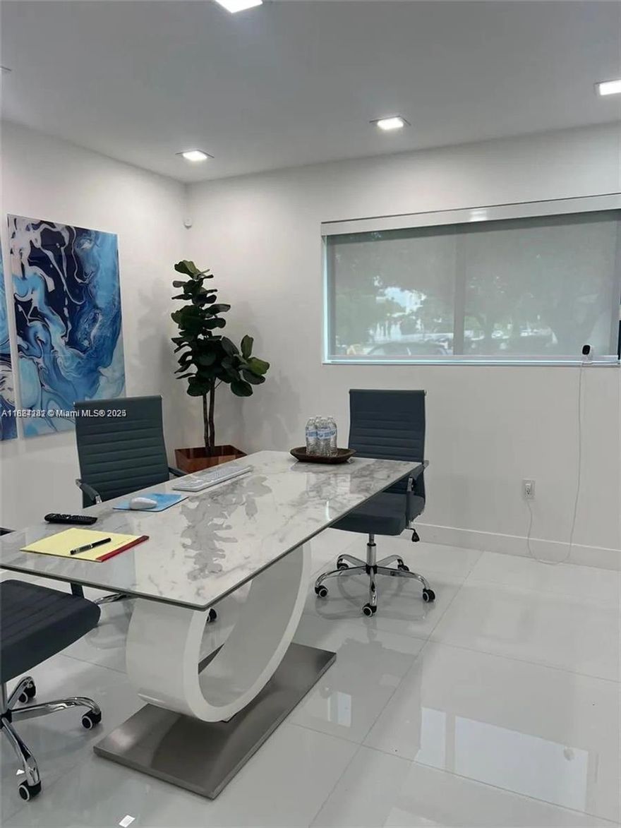 Fully renovated stand-alone commercial building just minutes from I-95 and major highways. Features include 3 private offices, open-concept collaboration area, reception space, 2 restrooms, and 8 on-site parking spaces.
Modern finishes and a flexible layout make this space ideal for a law office, tech firm, medical or wellness clinic, spa, salon, or boutique retail.
Perfect for any professional or service-based business.