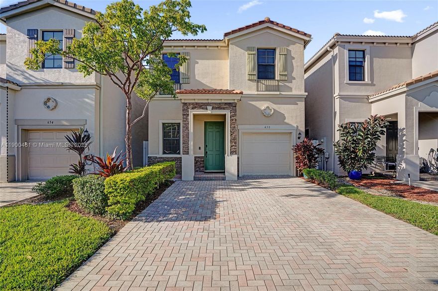 Stunning 3-bedroom, 2.5-bath single-family home located in the prestigious gated community of Aventura Isles. Located on a quiet and desirable 193rd Terrace, just a short walk to the resort-style pool! 
 This residence is just minutes away from Aventura Mall and fine dining. Home has a fenced backyard and a one-car garage, plus space for two additional cars in the driveway. The upgraded kitchen features a Sub-Zero refrigerator, tile floors throughout. Custom-made built-in closets in the primary and second bedrooms, and a private fenced backyard ideal for barbecue evenings. Gated community with 24/7 security, pool, tennis courts, jogging trail, playgrounds, and a nearby pet park for your furry friends. Only 10 minutes to Aventura Mall, sunny beaches, and major highways. Move-in ready!