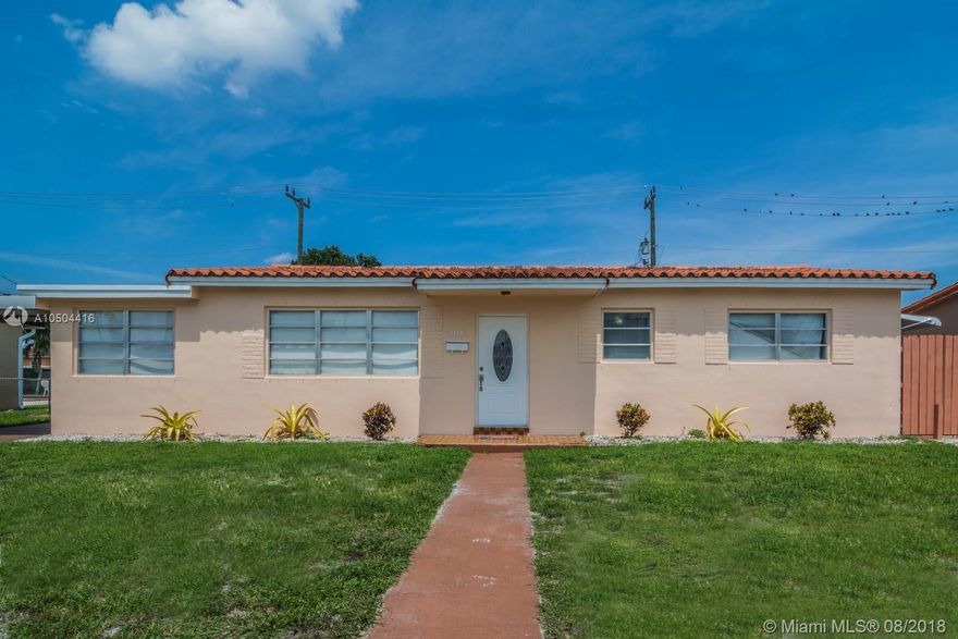 Look no further! This lovely pool home is situated on an oversized lot in the central location of W. Hialeah near a variety of restaurants, shopping, #LeahArtsDistrict, beaches, downtown Miami, Brickell, Wynwood, South Beach & more. This home offers an inviting layout w/a yard ideal for BBQ's, poolside relaxation & entertainment. As an added bonus, you have Goodlet park which offers an array of amenities such as basketball, tennis courts, theater, FREE wifi lab, community center and an elementary school conveniently located right across the street from your home. There is even free lunch offered at this park during the summer for kids. When you buy this home, you will not only have a home to create memories, but a lifestyle for the whole family to enjoy.