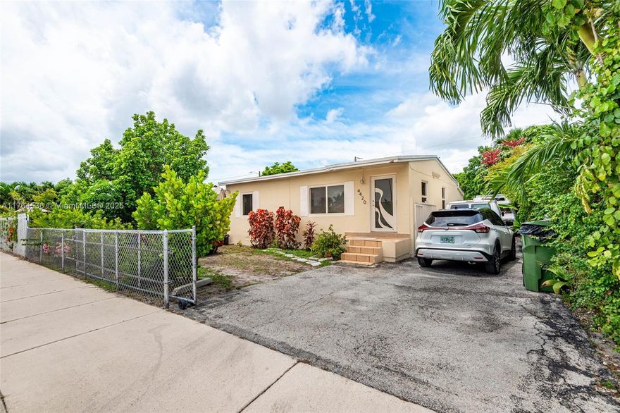 Remodeled 3/2 new impact windows. The house has a large front yard but especially a large back yard. Laundry room, Large Closets. There are plenty of parking spaces along the driveway. The house is fenced completely may be possible commercial. Perfect to generate income w/ 2 in-law quarters. Buyer to obtain certificate of reoccupancy after closing or accept stipulated agreement from city of hialeah if necessary.