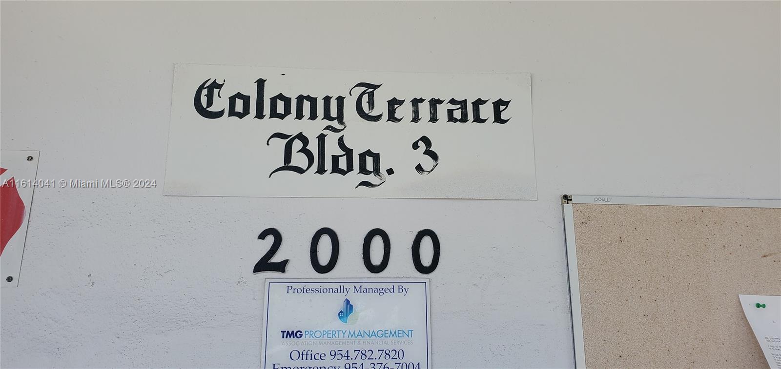 COLONY TERRACE APTS CO-OP - Residential