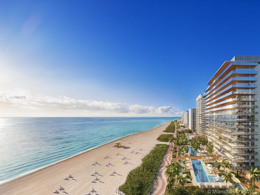 A heaven for quality time and tranquility, 57 Ocean is comprised of ocean front residences that share a privileged gaze over the sand of iconic Millionaire's Row, Miami Beach's most beautiful and exclusive stretch of beach front.
The rest of the remark is on the body of the email